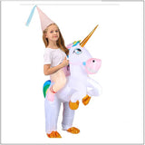 Costume licorne gonflable pour enfants