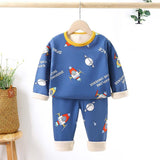 Pyjama Chaud imprimé fusée pour petit garçon