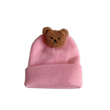 Bonnet bébé petit ourson