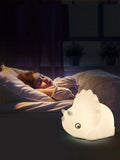 Veilleuse dinosaure en Silicone avec capteur tactile