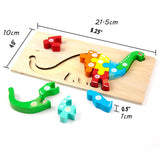 Puzzle Montessori Dinosaure