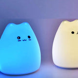 Veilleuse led chat mignon