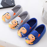 Chaussons en tissu de coton à motif dinosaure