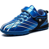 Baskets de football imperméables en cuir