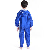 Combinaison parka bleue