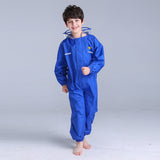 Combinaison parka bleue