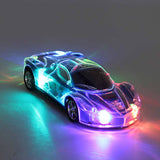 Voiture télécommandée avec lumière 3D