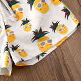 Maillot de bain imprimé ananas pour bébé garçon