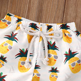 Maillot de bain imprimé ananas pour bébé garçon