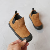 Bottines en suède pour garçon