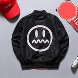 Bombers réversible imprimé smiley pour garçon