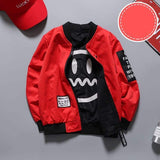Bombers enfant rouge