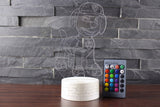 Lampe de chevet LED 3D Pat’ Patrouille