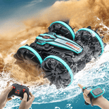 Voiture télécommandée tout terrain amphibie pour enfant