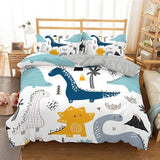 Housse de couette garçon dinosaure