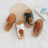 Sandales été simili cuir pour enfant