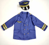 Déguisement pour enfant d’uniforme de capitaine d’avion