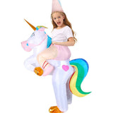 Costume licorne gonflable pour enfants