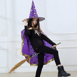 Cape d’halloween avec chapeau pour enfants