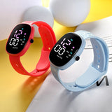 Montre-bracelet électronique à LED pour enfants