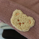 Bonnet bébé avec petit ours mignon