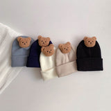 Bonnet bébé petit ourson