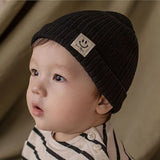 Bonnet bébé garçon smiley