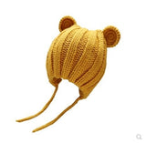 Bonnet bébé garçon mignon avec petites oreilles