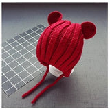 Bonnet bébé garçon mignon avec petites oreilles