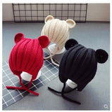 Bonnet bébé garçon mignon avec petites oreilles