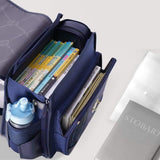 Cartable garçon ce1 bleu foncé style traditionnel
