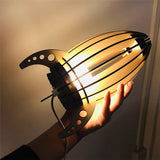 Lampe de chevet fusée