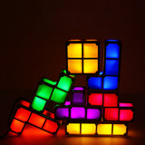 Lampe de chevet Tetris Puzzle
