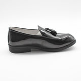 Mocassins à gland vernis
