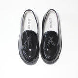 Mocassins à gland vernis