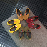 Mocassins colorés à enfiler