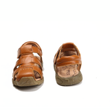 Sandale vintage en cuir