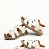 Sandale vintage en cuir