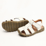 Sandale vintage en cuir