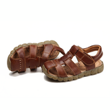 Sandale vintage en cuir
