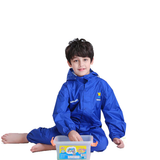 Combinaison parka bleue