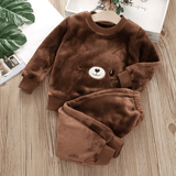 IMAGE PYJAMA MARRON MIGNON OURSON