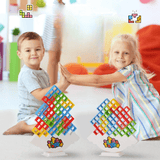 Jeu d’équilibre avec pièces à empiler pour garçon