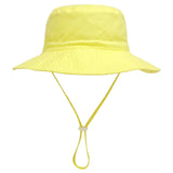 CHAPEAU PANAMA ENFANT JAUNE