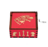 Boite à Musique Game Of Thrones Rouge
